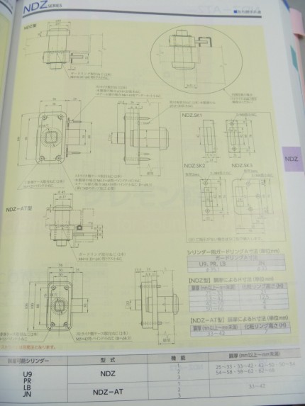 ＭＩＷＡ　面付け錠姿図