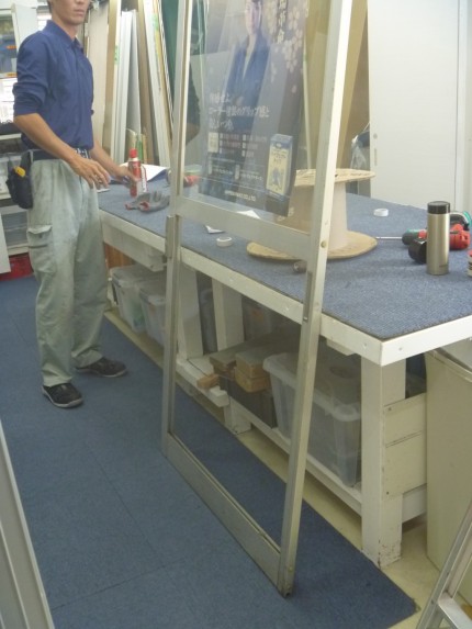 ３㎜ガラスの障子