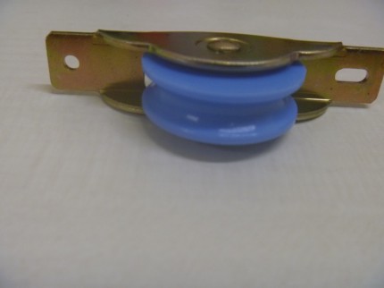 溝付きフラッターレール戸車