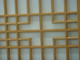 井上岩次作品　紙貼り障子2