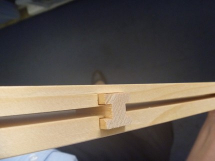 木製建具　落し込み栓