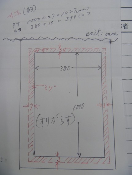 お客様のメモ