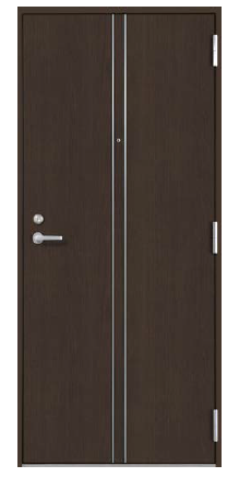 木目調玄関ドア