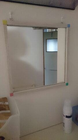 洗面の鏡