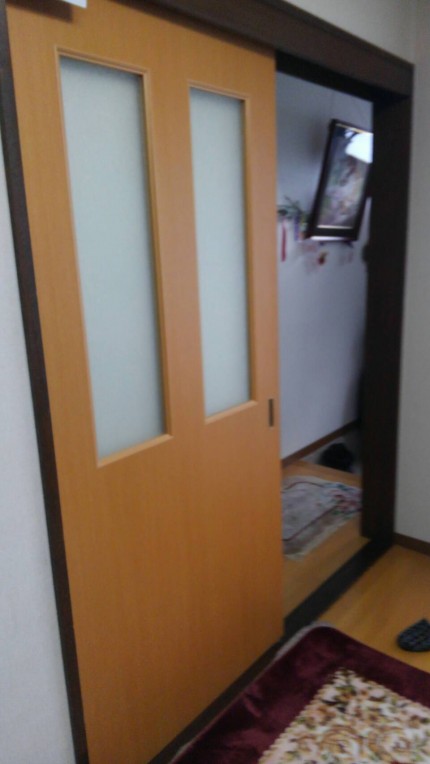 上吊りハンガードア