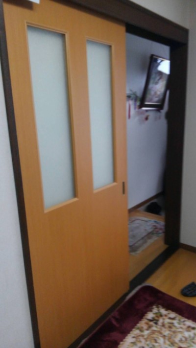 室内建具　取替後