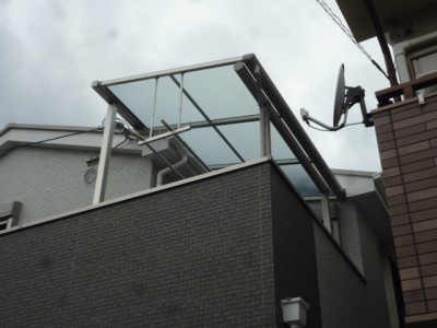ベランダ屋根②