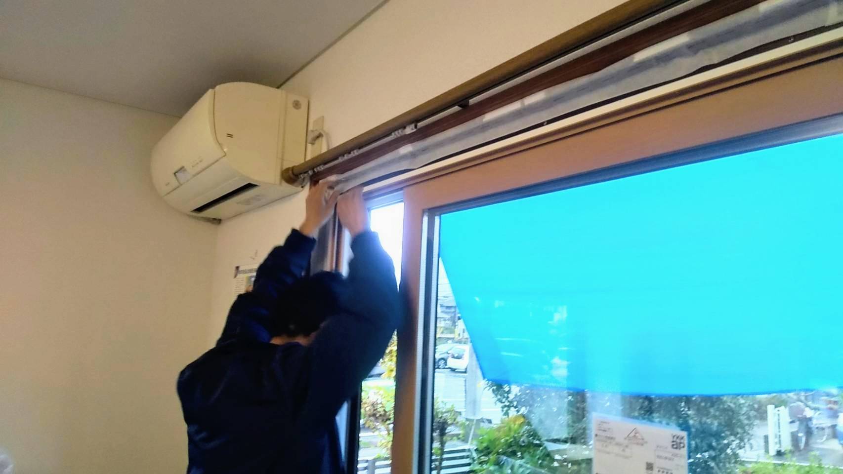 YKK　AP　マドリモ　施工中2