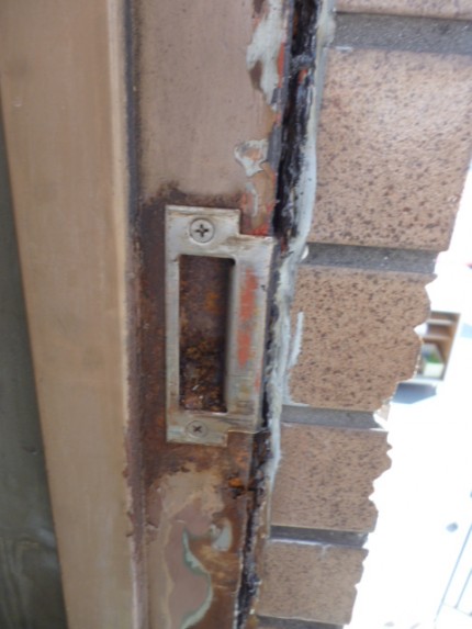 スチールドア②