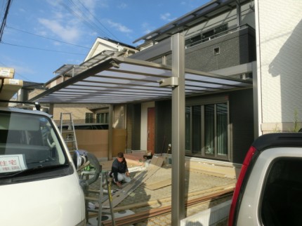 カーポート取付工事