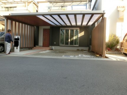 カーポート取付