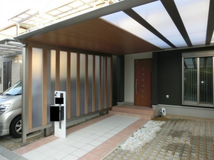 カーポート取付