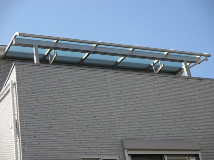 テラス屋根取付工事