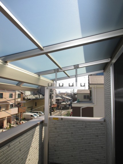 テラス屋根取付工事