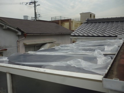 屋根材取替③