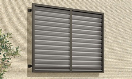 LIXIL目隠しルーバーセキュリティフィルター80