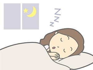 夏の睡眠