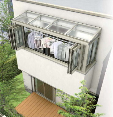 YKK　APソラリア　テラス囲い躯体式