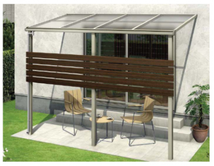 ソラリア　横格子目隠し