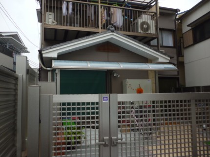 テラス屋根③