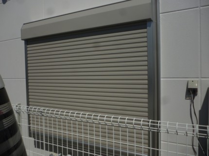 壁付シャッター③