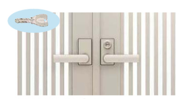 シンプレオ門扉ラッチ錠