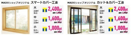 外窓交換Tポイント