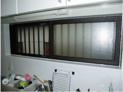 キッチン内窓取替前