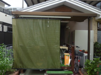 テラス屋根①