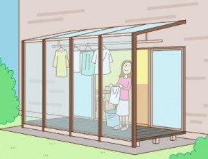 すき間空間を活かす