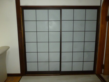 アルミ室内建具①