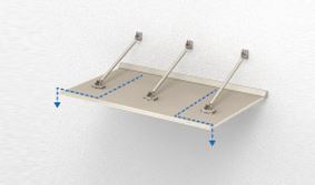 コンバイザーの排水