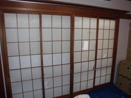 和室障子から内窓