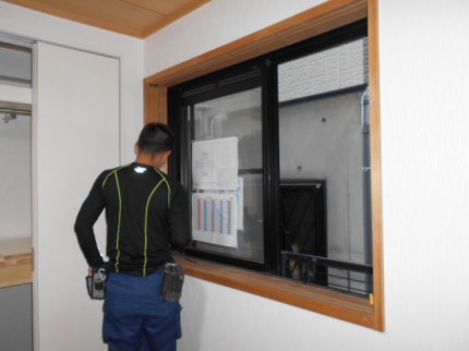 内窓工事　ＹＫＫ　プラマードＵ　断熱