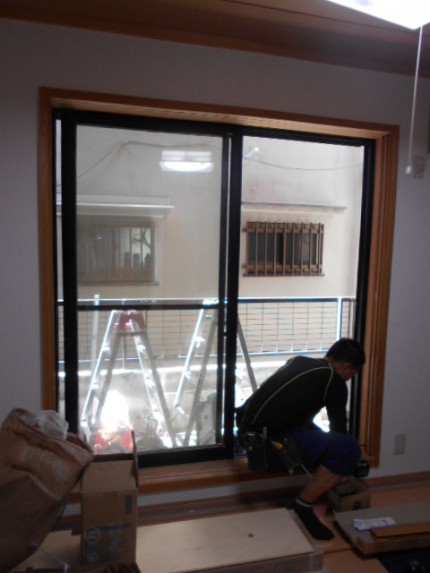 内窓工事　ＹＫＫ　プラマードＵ　断熱