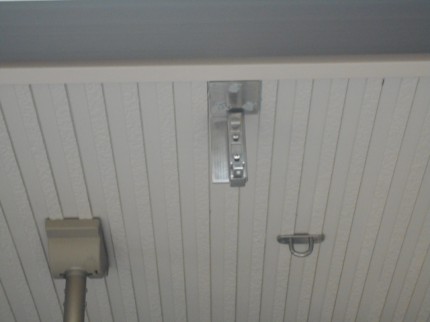 スタイルシェード　日よけ　目隠し　金具　施工前