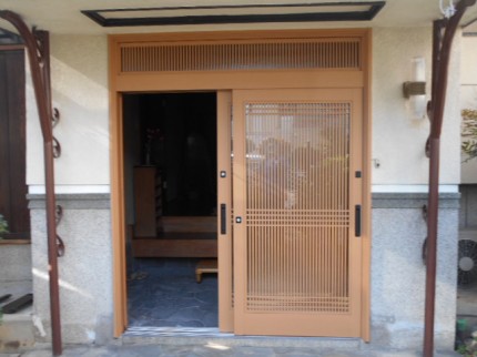 リフォーム玄関引戸