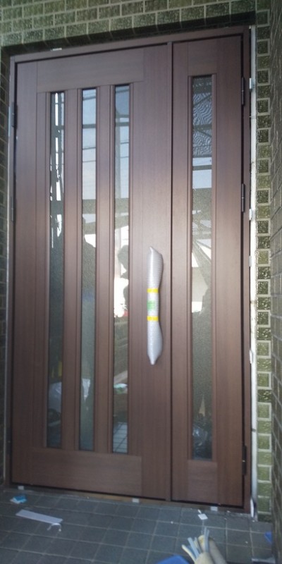 YKK　APドアリモ　施工後