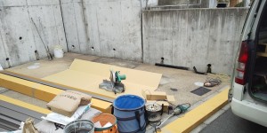 カーポート　施工前