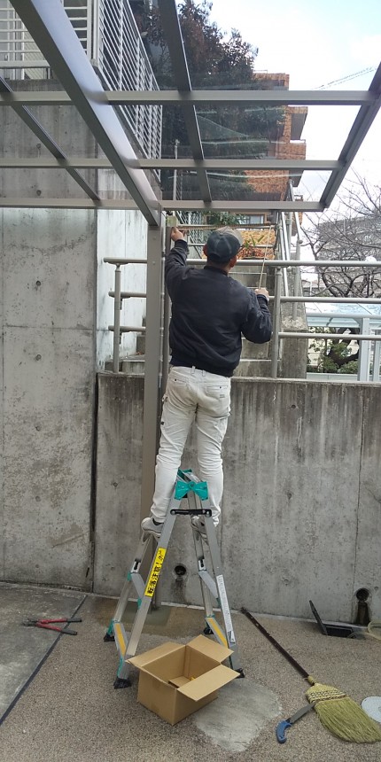 ネスカ　雨樋　取付