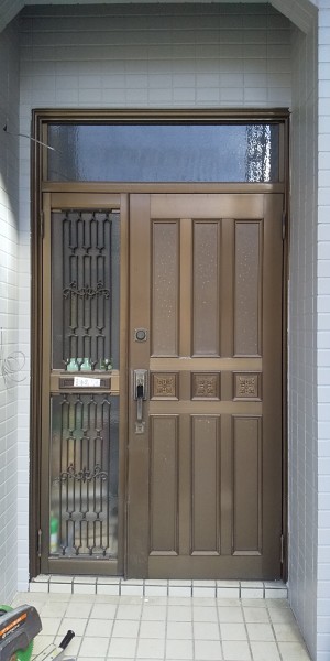 リフォーム玄関　施工前