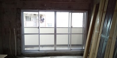 マンション　窓　施工後