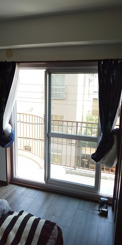 掃き出し　施工後