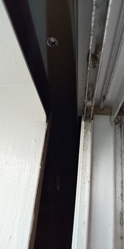 木製雨戸　施工中2