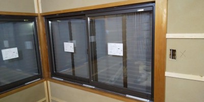サッシ　カバー工事　施工後