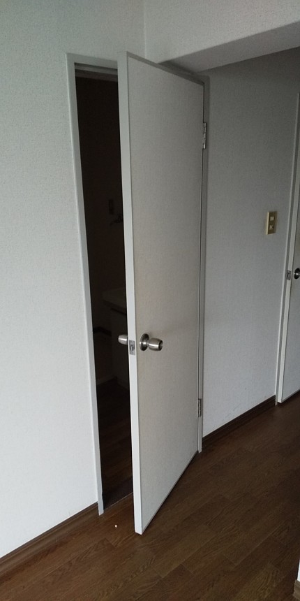 木製建具　施工前