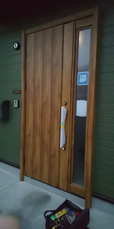 YKK　APドアリモ　施工後