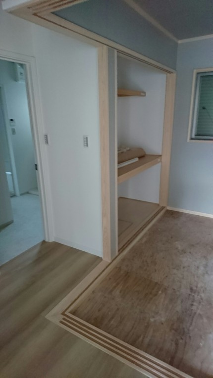 芦屋市 和室の建具 ちょっと複雑な収まりの戸襖 吹田市 豊中市 玄関 窓リフォーム 内窓取付 井上昇商店 芦屋市 和室の建具 ちょっと複雑な収まりの戸襖 吹田市 豊中市 玄関 窓リフォーム 内窓取付 井上昇商店