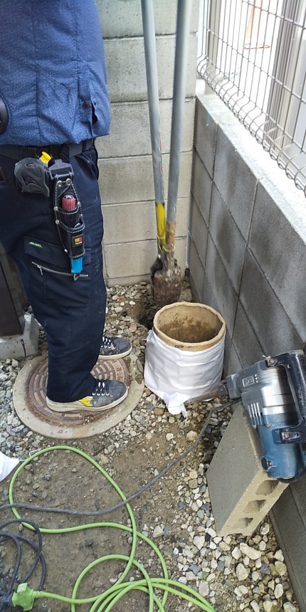 シンプレオフェンス　施工中