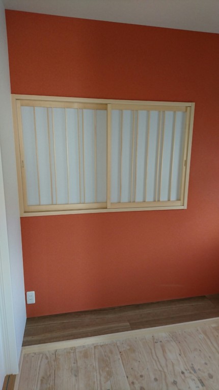 デザイン木製紙貼り障子